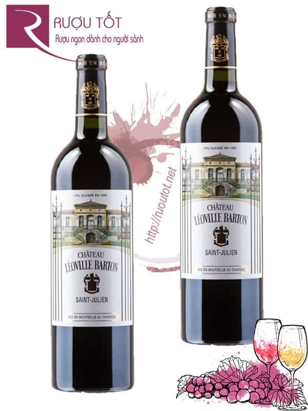 Vang Pháp Chateau Leoville Barton Thượng hạng