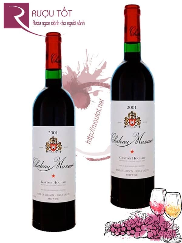 Vang Leban Chateau Musar Thượng hạng