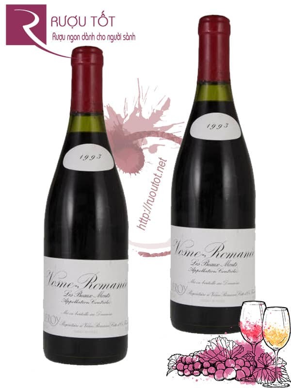 Vang Pháp Domaine Leroy Vosne Romanee Thượng hạng