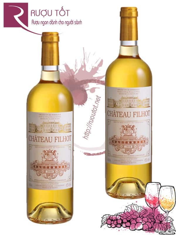 Vang Pháp Chateau Filhot Sauternes Grand Cru Classe Cao cấp