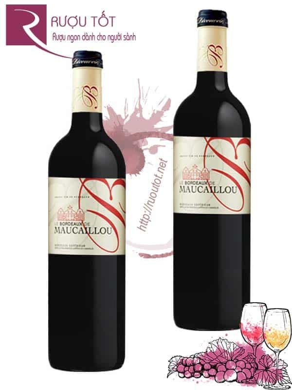 Vang Pháp Bordeaux de Maucaillou Bordeaux Superieur Cao Cấp