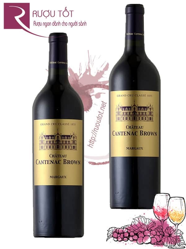 Rượu Vang Chateau Cantenac Brown Margaux