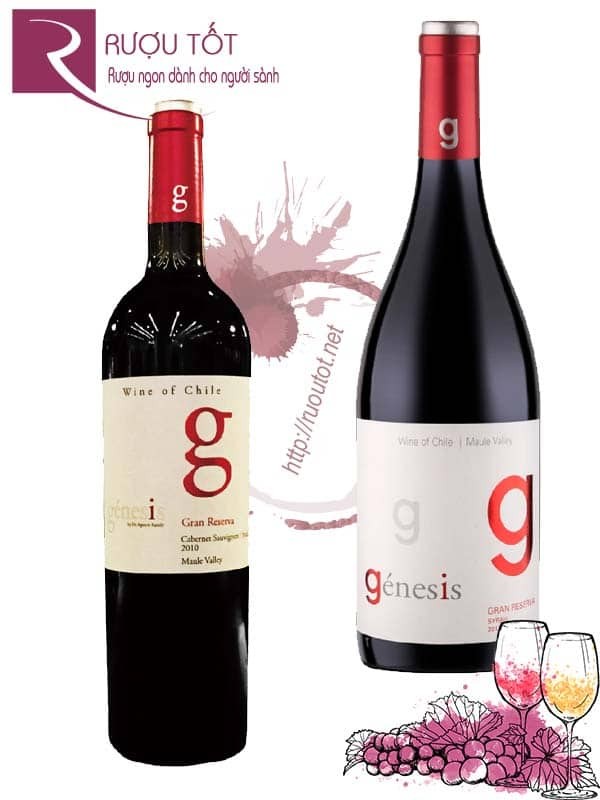 Vang Chile Genesis Gran Reserva Red – White Cao cấp