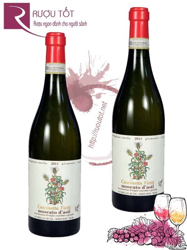 Rượu Vang Cascinetta Vietti Moscato D asti