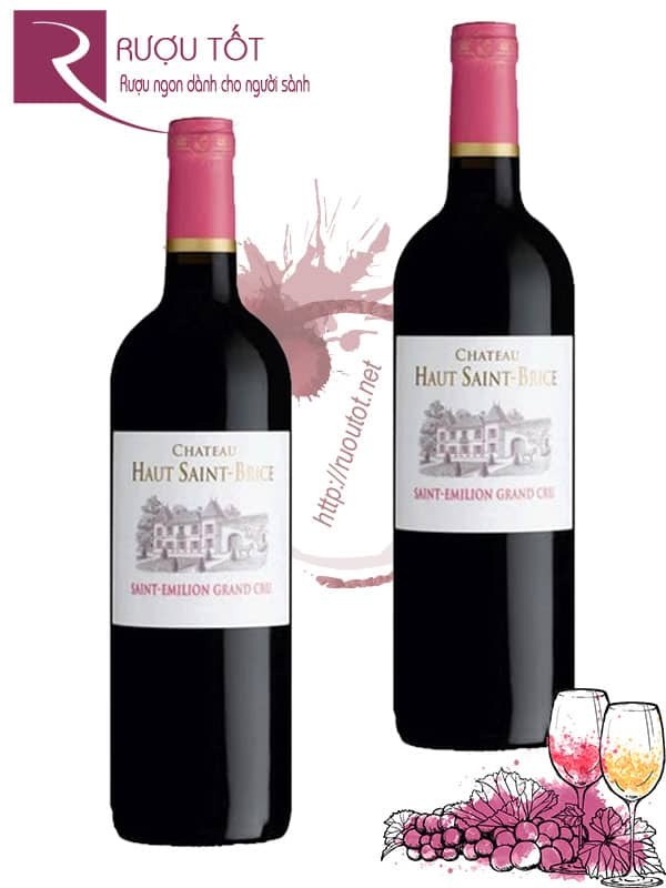 Rượu Vang Chateau Haut Saint Brice 14%