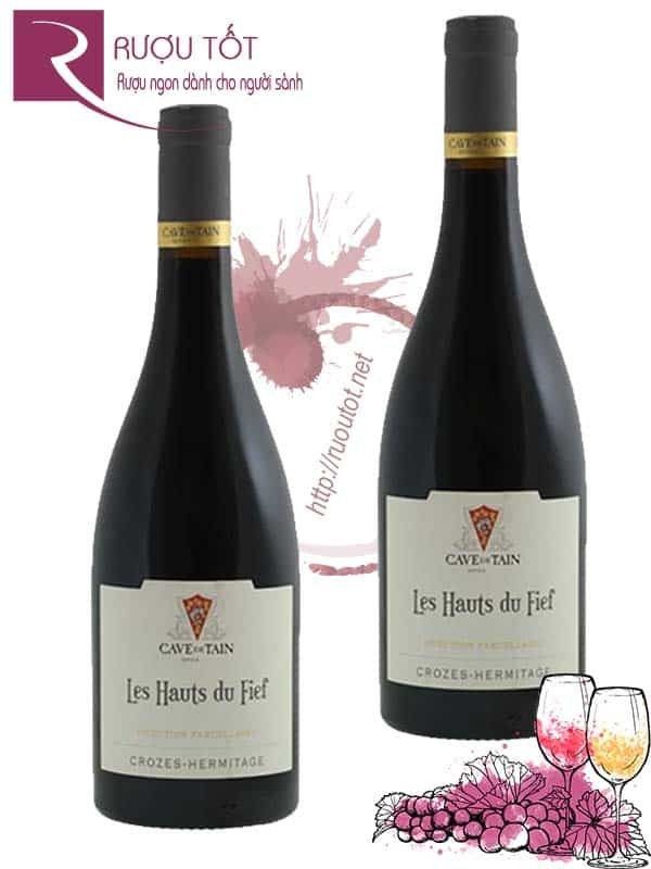 Vang Pháp Les Hauts du Fief Crozes Hermitage Thượng hạng