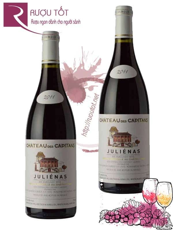 Vang Pháp Julienas Chateau des Capitains Georges Duboeuf Cao cấp