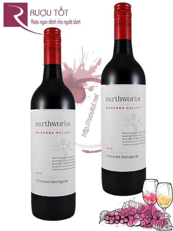 Rượu Vang Earthworks Cabernet Sauvignon Barossa Valley