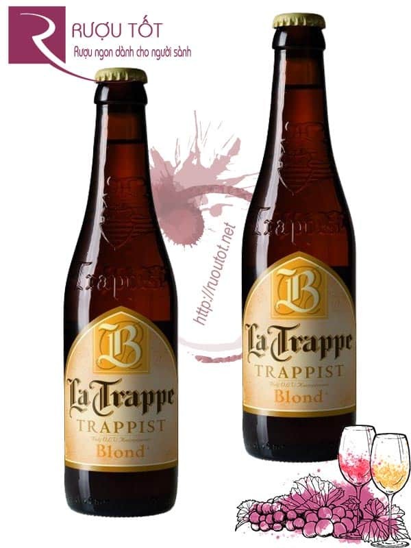 Bia La Trappe B Blond dung tích 330ml và 750ml