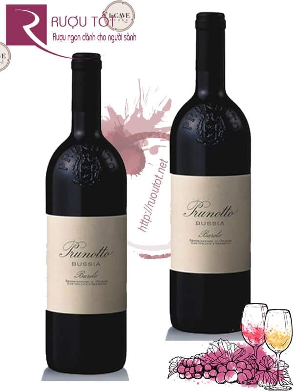 Vang Ý Prunotto Barolo Bussia Thượng hạng