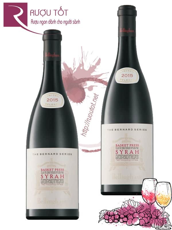 Rượu Vang Bernard Series Basket Press Syrah Cao Cấp