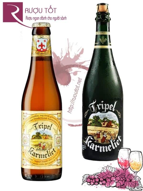 Bia Tripel Karmeliet nhập khẩu Bỉ 330ml và 750ml