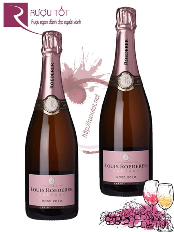 Champagne Pháp Louis Roederer Brut Rose