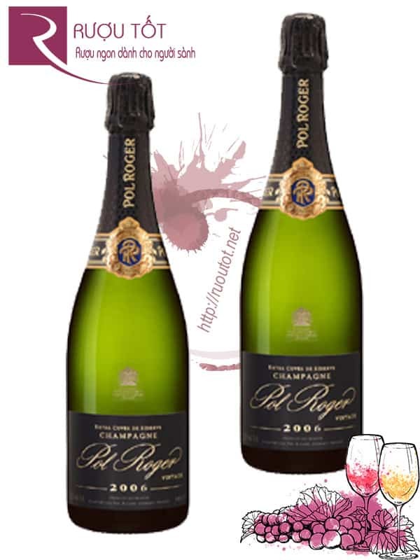 Rượu Champagne Pol Roger Vintage Brut Cao cấp