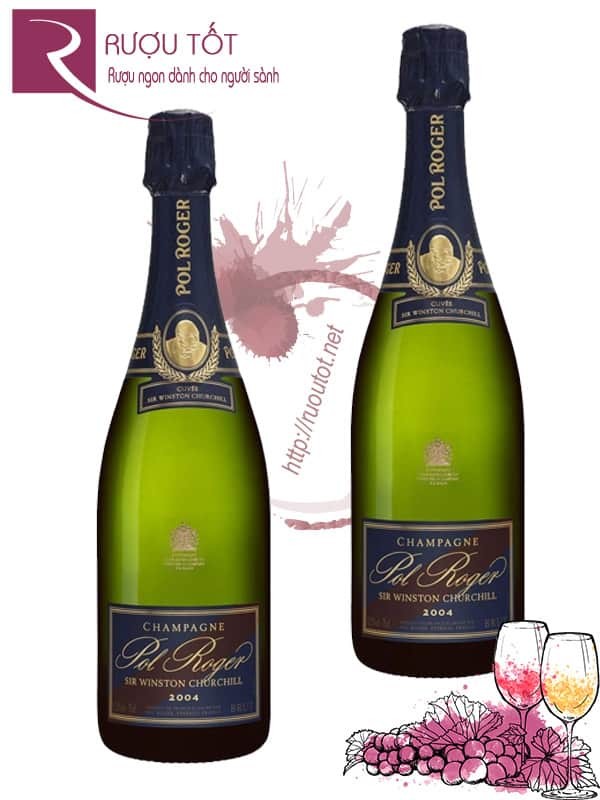 Rượu Champagne Pol Roger Winston Churchill