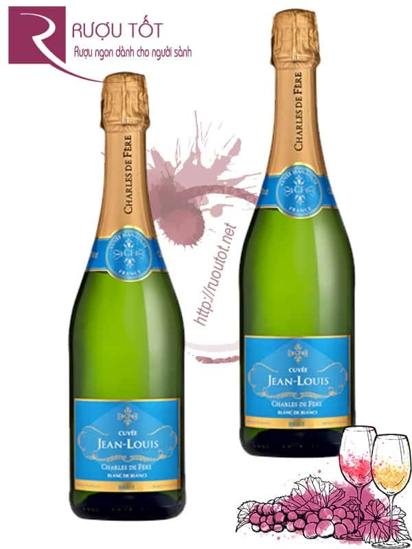 Vang Nổ Cuvee Jean Louis Charles de Fere Brut