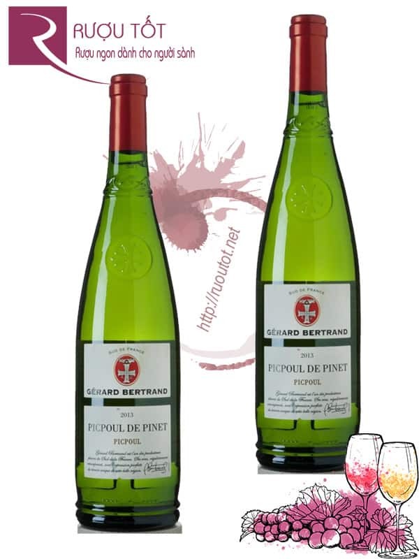 Vang Pháp Gerard Bertrand Picpoul de Pinet Thượng hạng