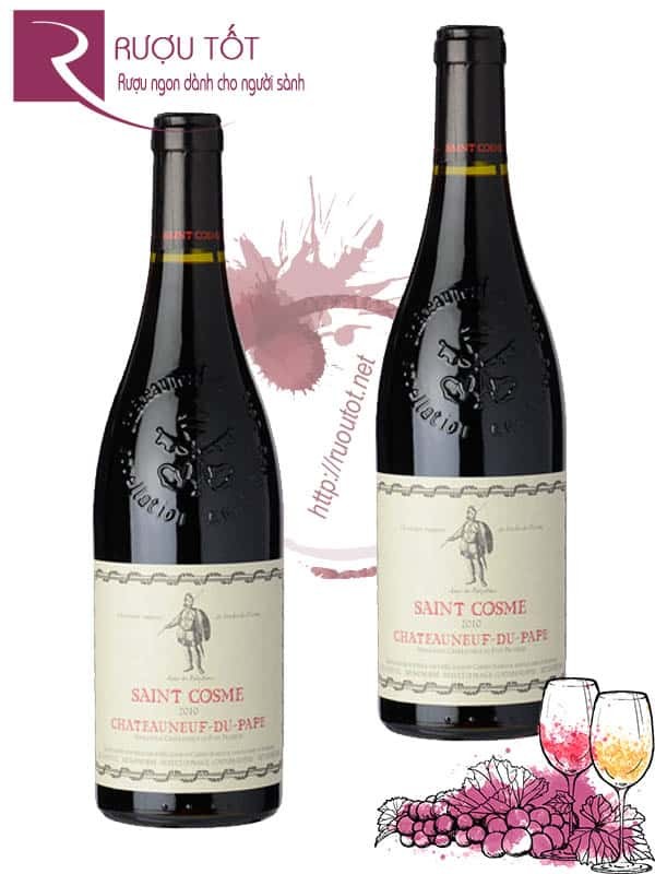 Vang Chateau de Saint Cosme Chateauneuf du Pape Thượng hạng