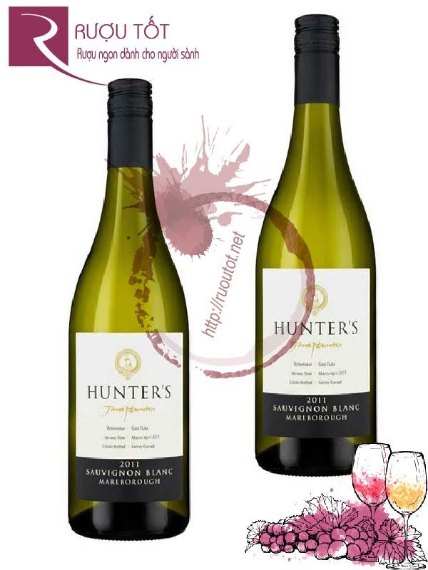 Rượu vang Hunter's Marlborough Sauvignon Blanc Chính hãng