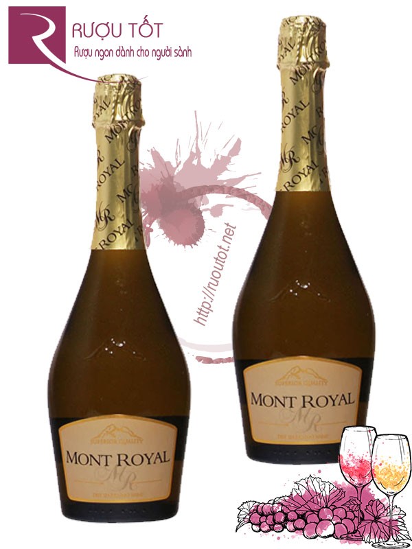 Rượu Vang Nổ Mont Royal Celliers du Dry Sparkling