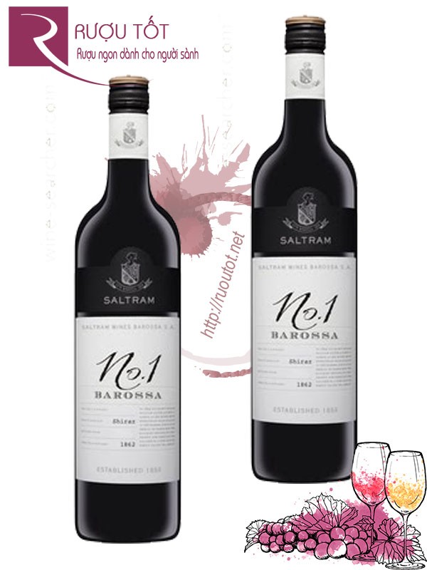 Rượu vang No.1 Barossa Saltram Shiraz Nhập khẩu chính hãng