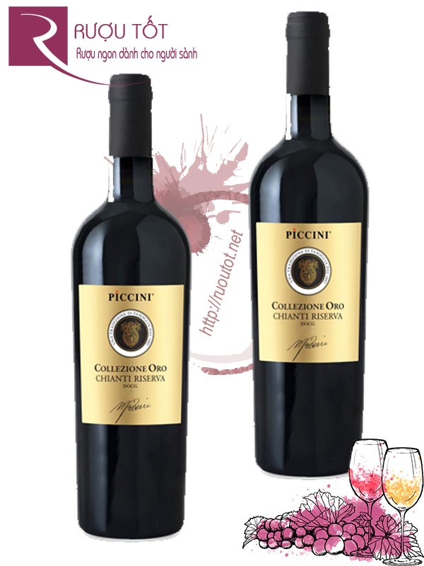 Vang Ý Piccini Collezione Oro Chianti Riserva Thượng hạng