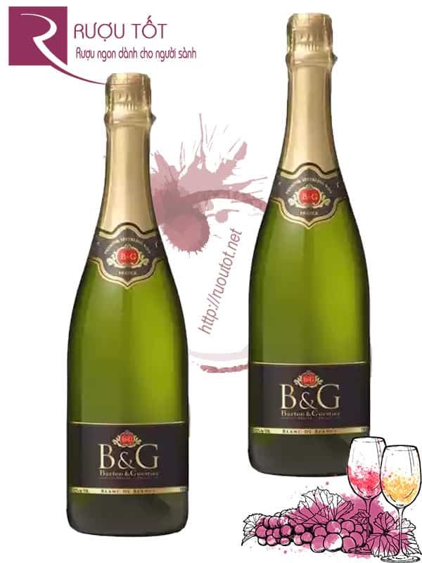 Vang nổ Pháp Barton & Guestier Sparkling Square Label Chính hãng