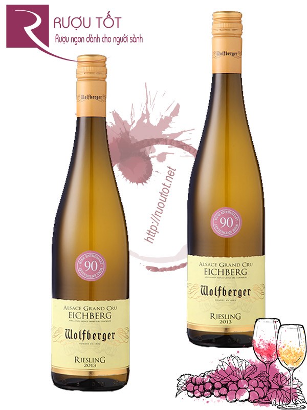 Vang Pháp Wolfberger Grand Cru Eichberg Riesling Thượng hạng