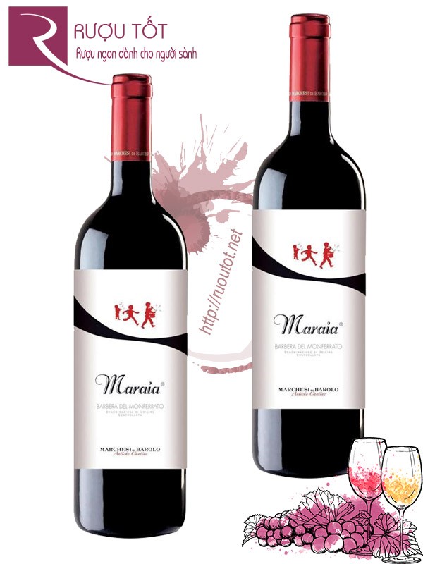 Vang Ý Maraia Barbera del Monferrato