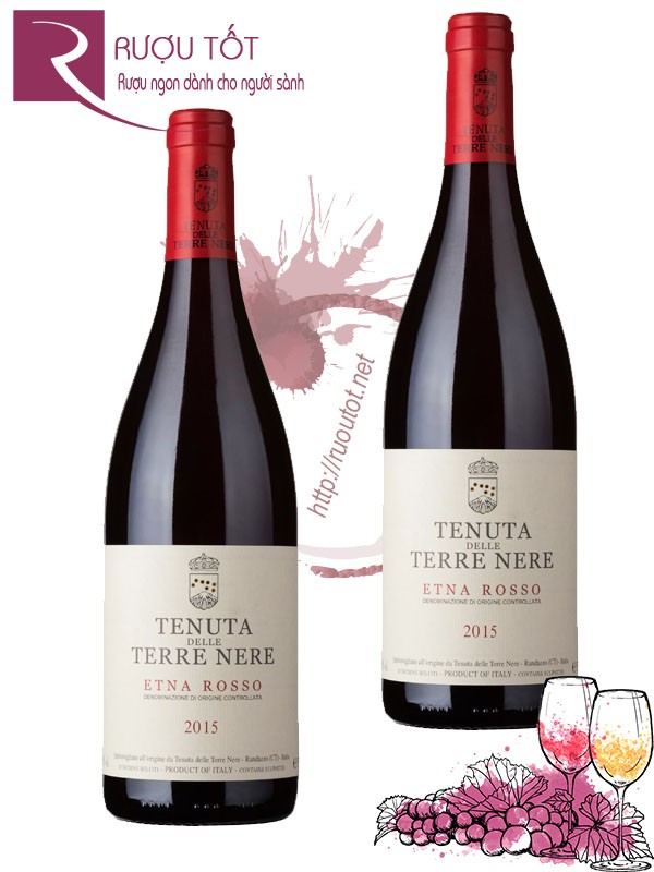 Vang Ý Tenuta delle Terre Nere Red