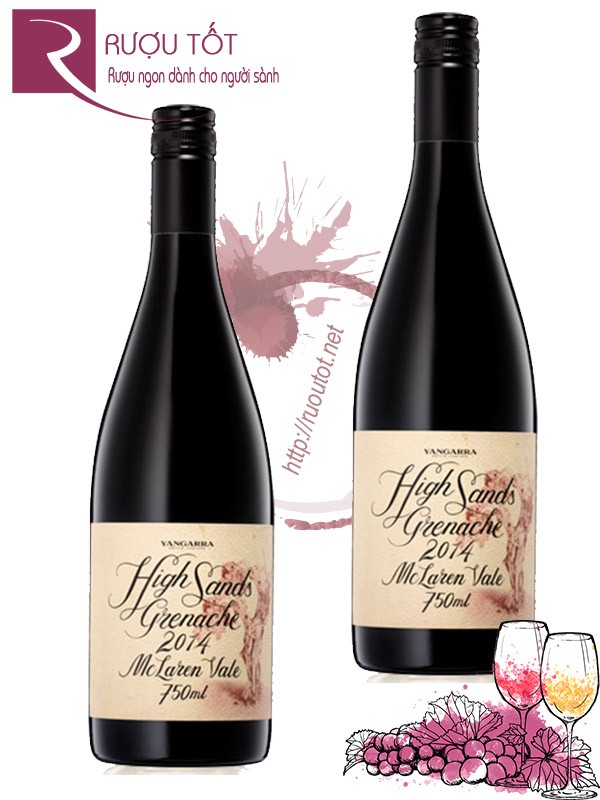 Rượu vang Yangarra High Sands Grenache Mc Laren Vale Cao cấp