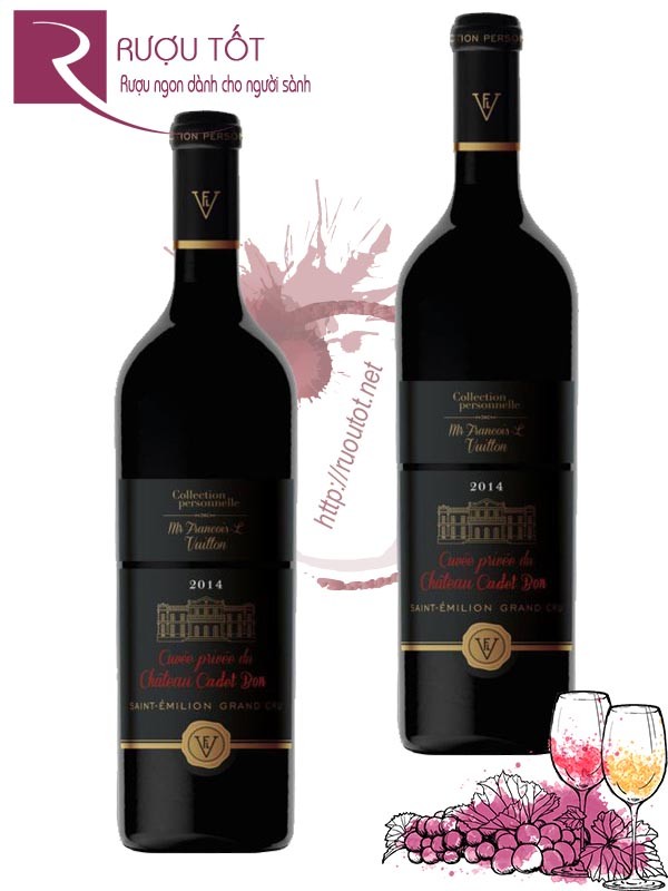 Rượu Vang Cuvee Privee du Chateau Cadet Bon Cao cấp