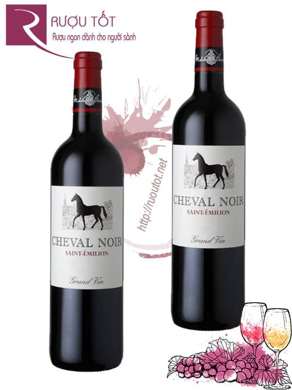 Vang Pháp Cheval Noir Grand Vin Saint Emilion 1.5L