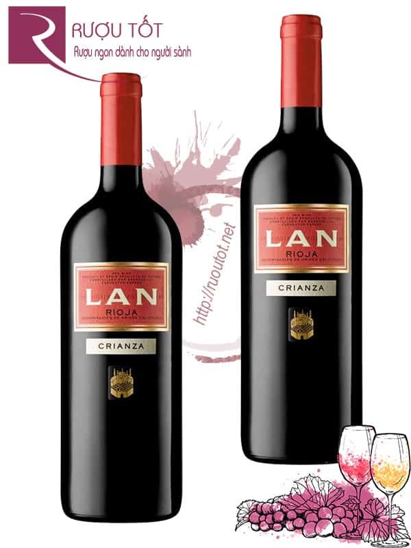 Rượu Vang Lan Crianza Rioja Cao Cấp