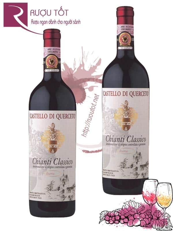 Vang Ý Chianti Classico Castello di Querceto Thượng hạng