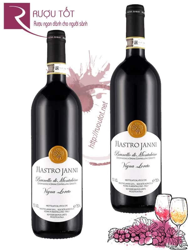 Vang Ý Mastro Janni Brunello di Montalcino Vigna Loreto