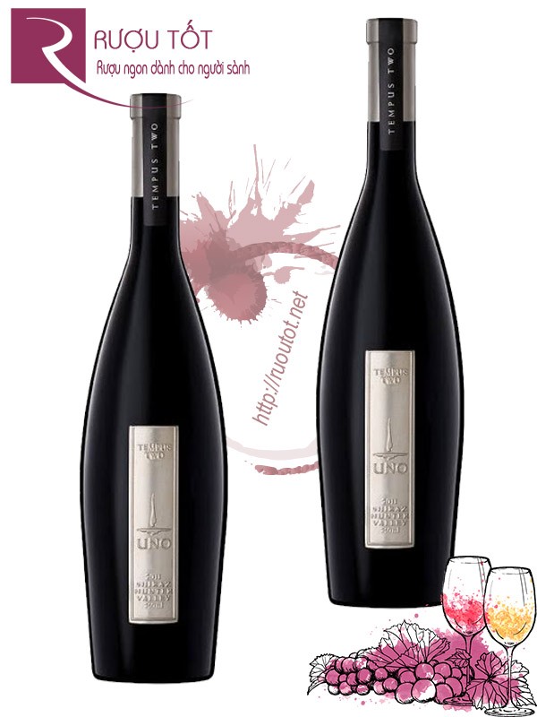 Rượu vang Uno Tempus Two Pewter Shiraz Chiết khấu cao