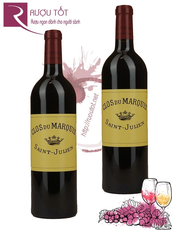 Vang Pháp Clos du Marquis Saint Julien Thượng hạng