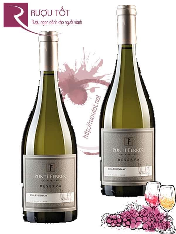 Vang Chile Punti Ferrer Reserva Chardonnay Cao cấp