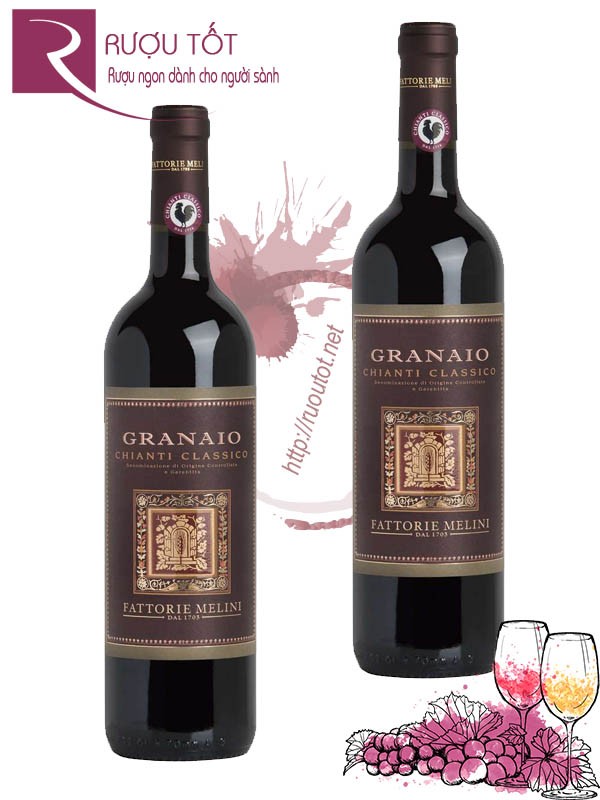 Vang Ý Granaio Chianti Classico Melini Thượng hạng