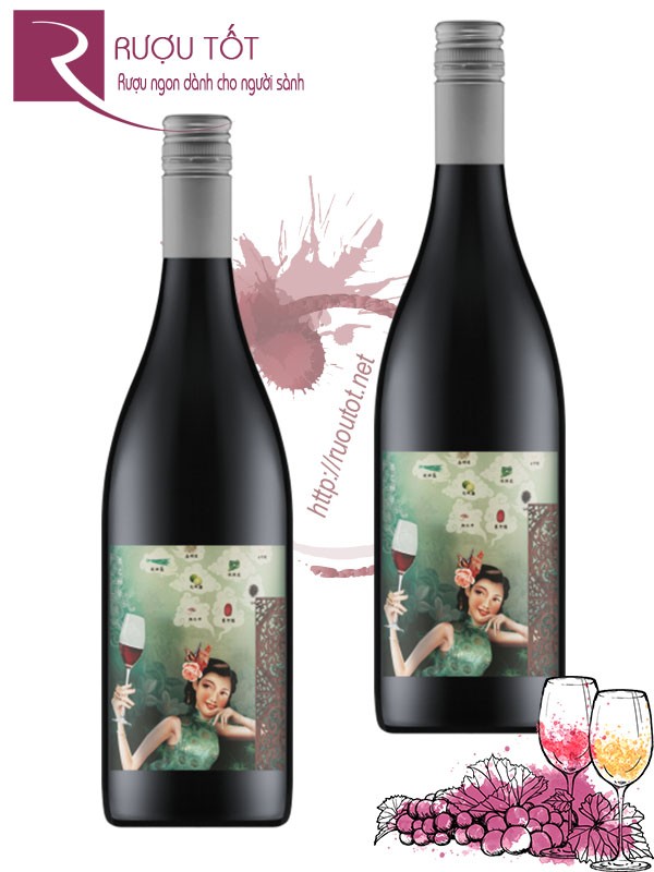 Rượu vang Princess Butterfly McPherson Shiraz Tempranillo Hảo hạng