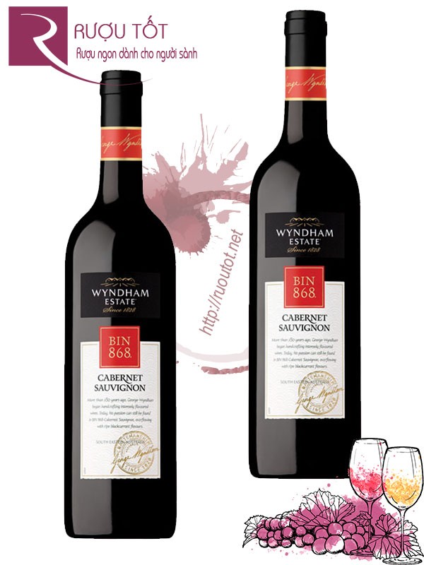 Rượu Vang George Wyndham Bin 868 Cabernet Sauvignon