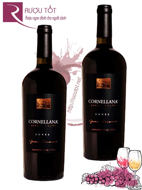 Vang Chile Cornellana Cuvee Gran Reserva Thượng hạng