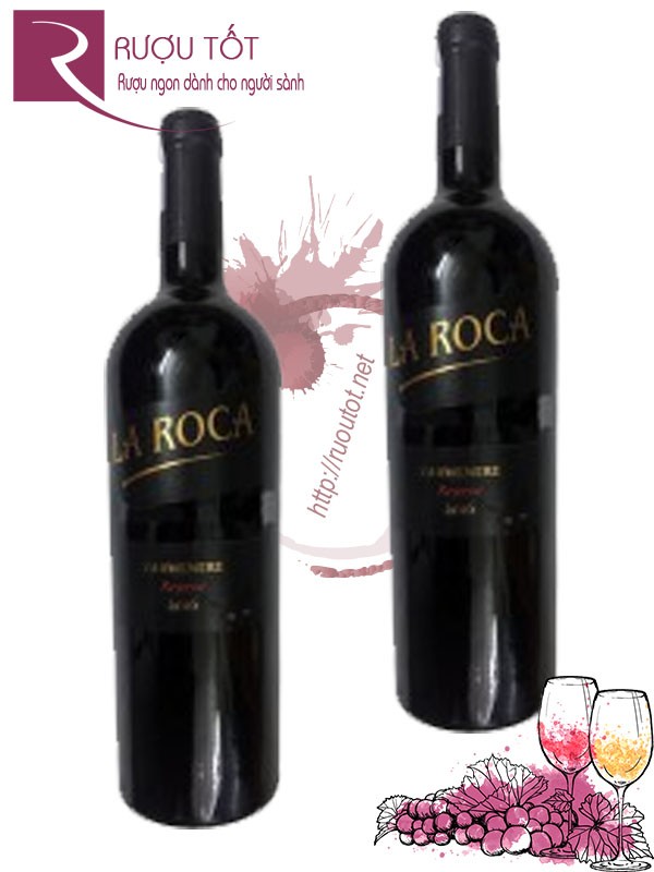 Vang Chile La Roca Reserva Carmenere Chiết khấu cao