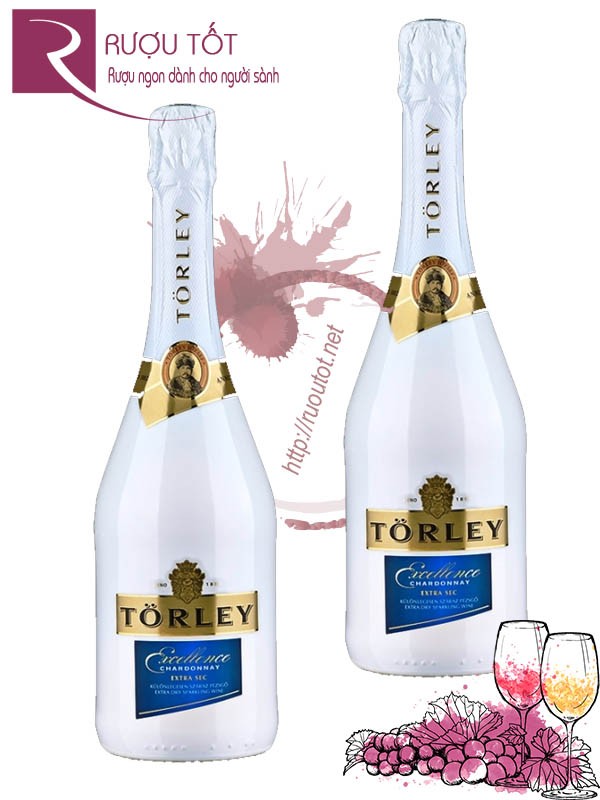 Rượu vang nổ Torley Chardonnay Extra Sec Sparkling Wine