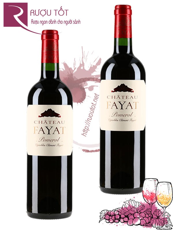 Rượu vang Pháp Chateau Fayat Pomerol AOC