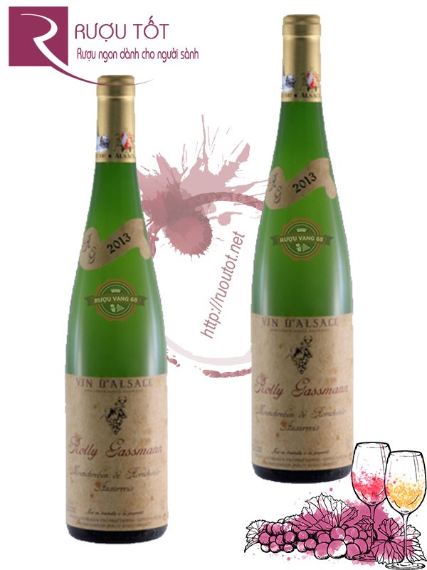 Vang Pháp Rolly Gassmann Kappelweg De Rorschwihr Riesling