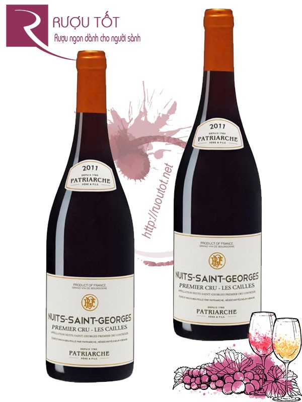 Vang Pháp Nuits Saint Georges Premier Cru Les Cailles Patriarche