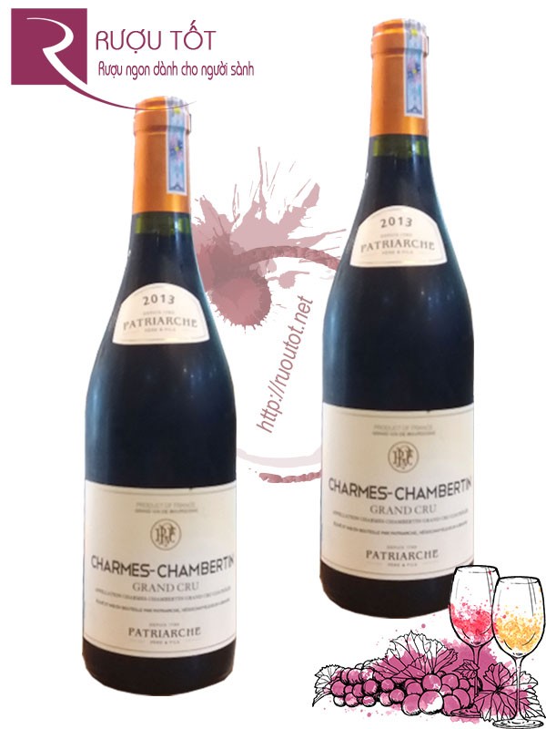 Vang Pháp Charmes Chambertin Grand Cru Patriarche Cao cấp