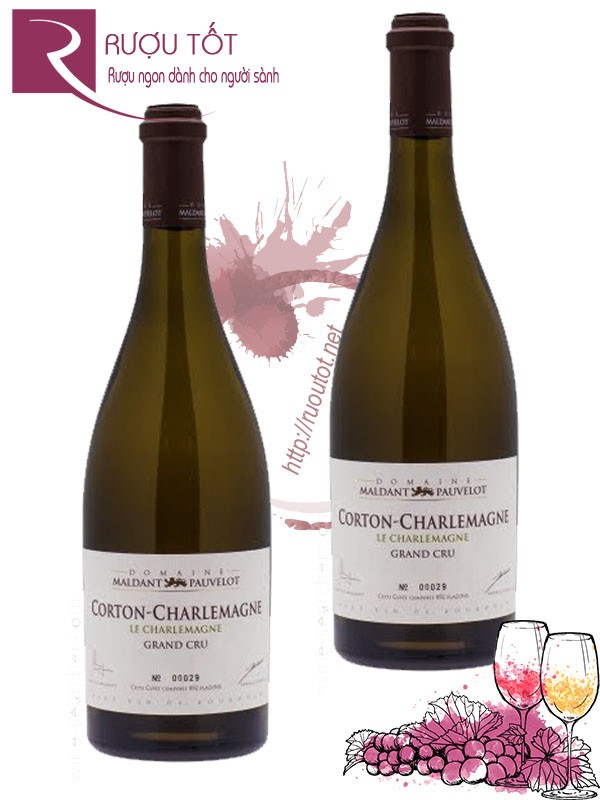 Vang Pháp Corton Charlemagne Domaine Maldant Pauvelot Cao cấp